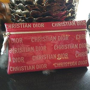 Christian Dior makeup bag